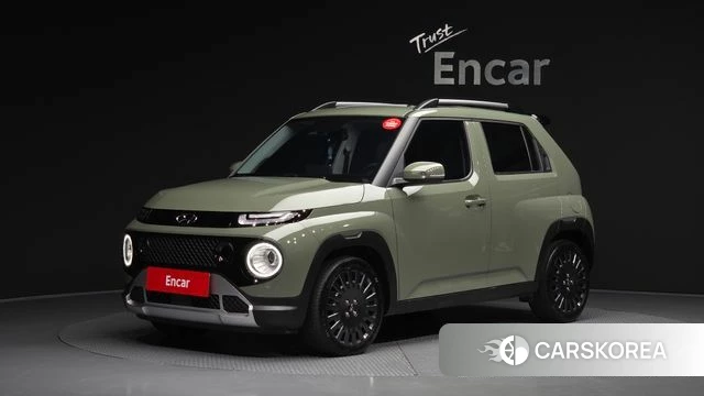 Hyundai Casper 2022 Темно-зеленый из Кореи