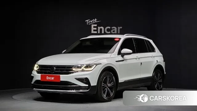 Volkswagen Tiguan second Generation 2022 Белый из Кореи