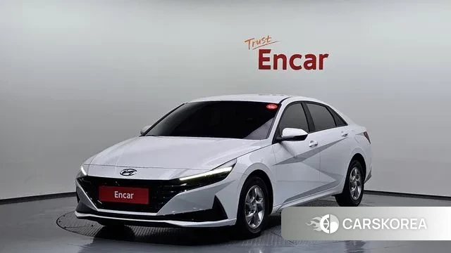 Hyundai Avante (CN7) 2020 Белый из Кореи