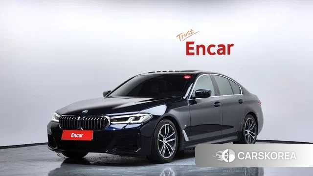 BMW 5 Series (G30) 2022 Черный из Кореи