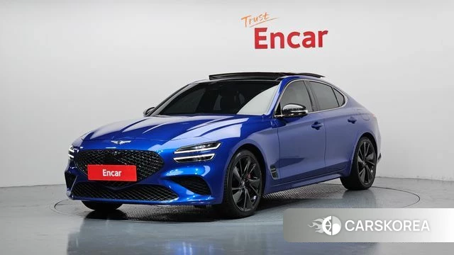 Genesis The New G70 2021 Синий из Кореи