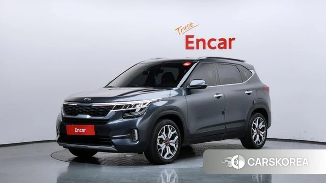 Kia Seltos 2019 Серый из Кореи