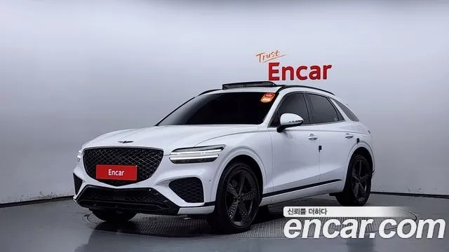 Genesis GV70 2021 Белый из Кореи