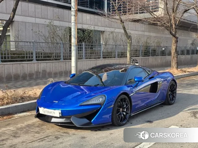 McLaren 570S 2018 Синий из Кореи