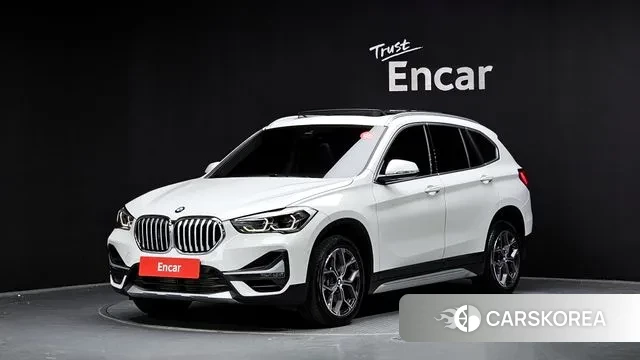 BMW X1 (F48) 2021 Белый из Кореи