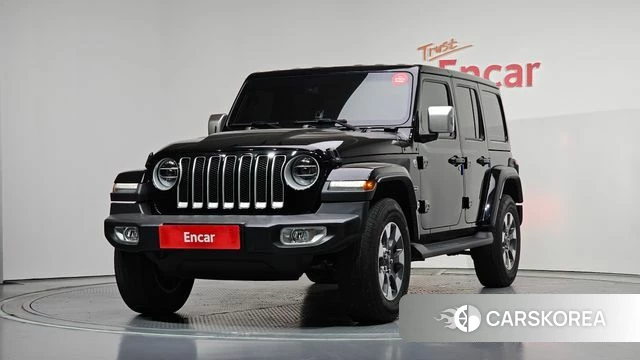 Jeep Wrangler (JL) 2021 Черный из Кореи