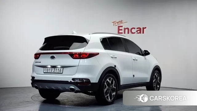 Kia Sportage The Bold 2021 Белый из Кореи