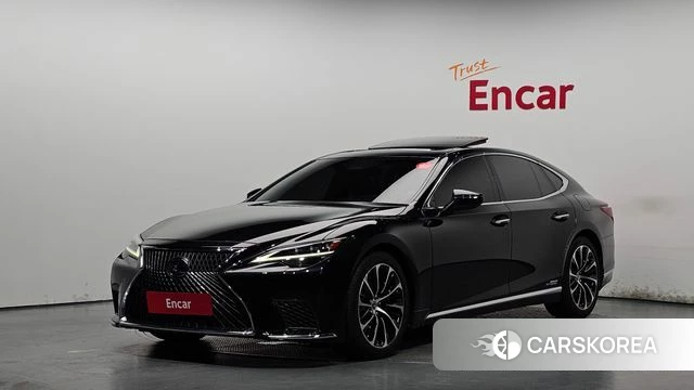 Lexus LS500h 5th generation 2021 Черный из Кореи