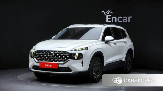 Hyundai The New Santa Fe 2022 Белый из Кореи