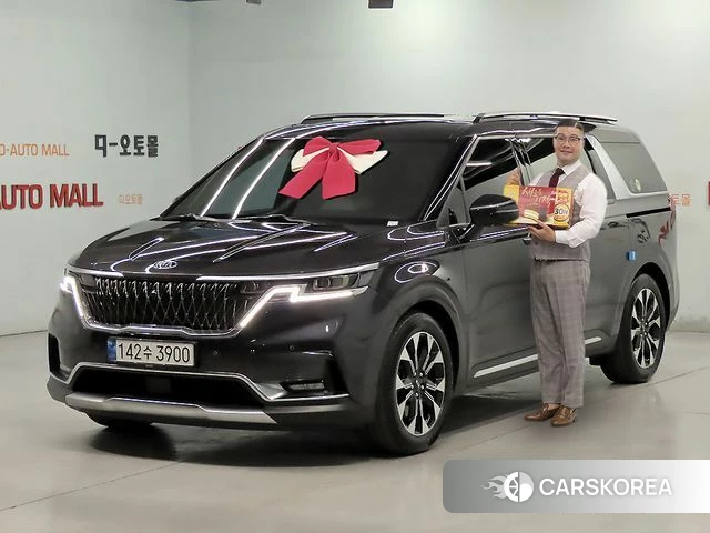 Kia Carnival 4th generation 2020 Серый из Кореи