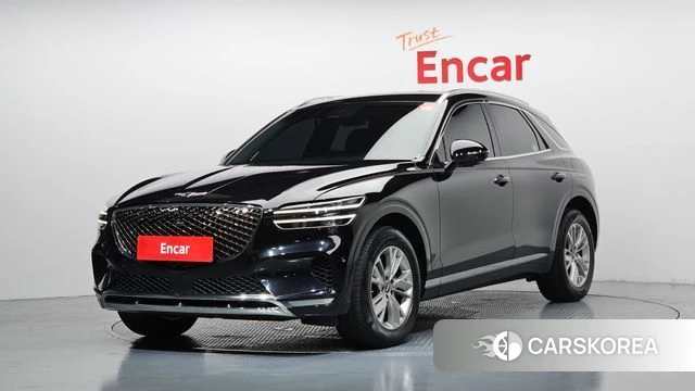 Genesis GV70 2021 Черный из Кореи