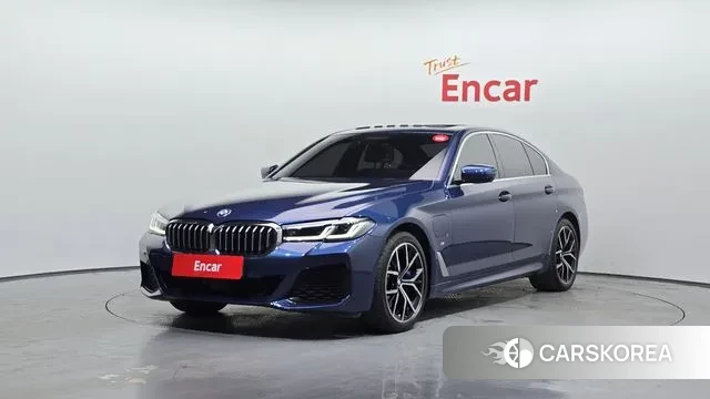 BMW 5 Series (G30) 2021 Синий из Кореи