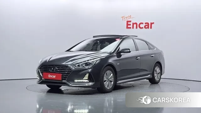 Hyundai Sonata New Rise Hybrid 2018 Серый из Кореи