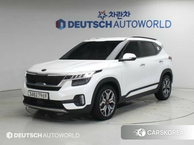 Kia Seltos 2020 Белый из Кореи