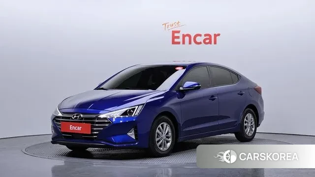Hyundai The New Avante AD 2019 Синий из Кореи