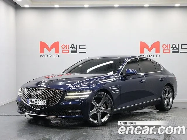 Genesis G80 (RG3) 2021 Синий из Кореи