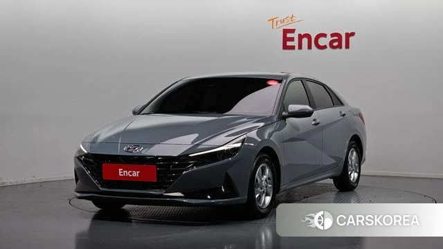 Hyundai Avante (CN7) 2022 Серый из Кореи