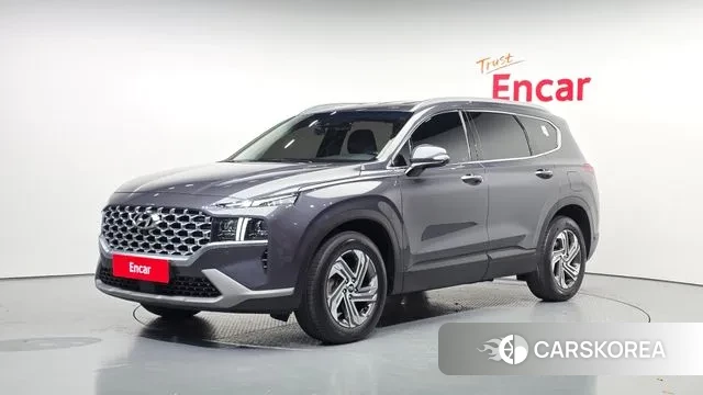 Hyundai The New Santa Fe 2021 Серый из Кореи