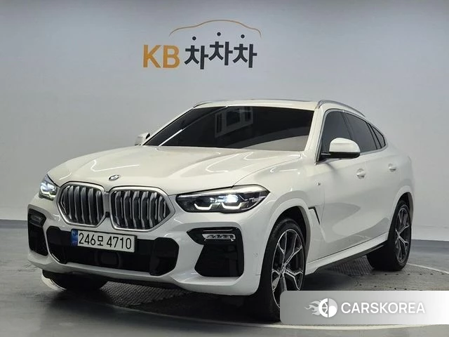 BMW X6 (G06) 2021 Белый из Кореи