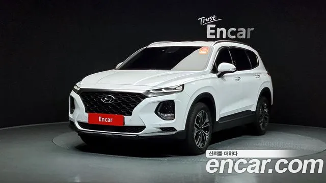 Hyundai Santa Fe TM 2018 Белый из Кореи