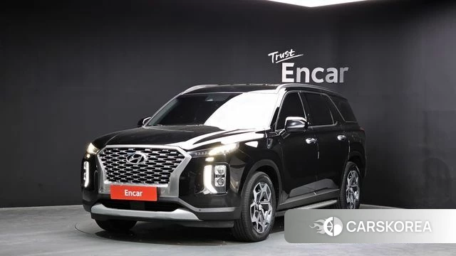 Hyundai Palisade 2019 Черный из Кореи