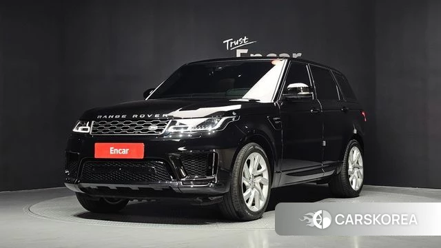 Land Rover Range Rover Sport 2nd Generation 2021 Черный из Кореи