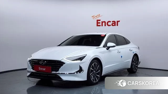 Hyundai Sonata (DN8) 2021 Белый из Кореи