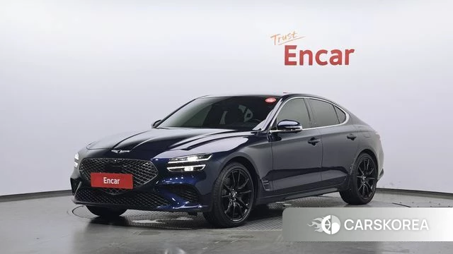 Genesis The New G70 2021 Синий из Кореи