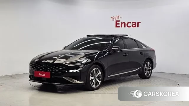 Kia K8 Hybrid 2021 Черный из Кореи