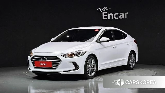 Hyundai Avante AD 2018 Белый из Кореи