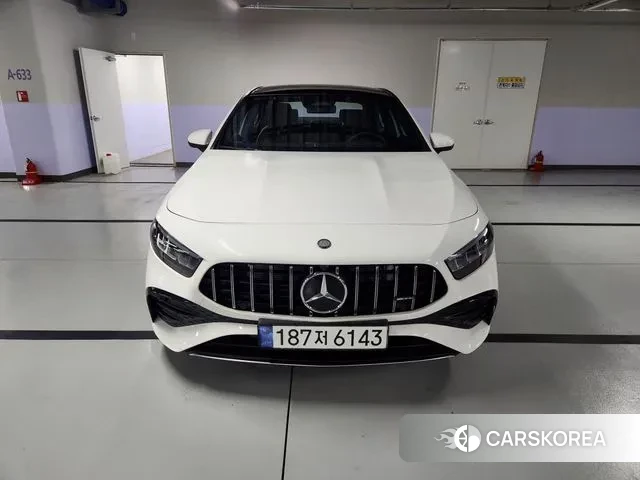 Mercedes-Benz A-Class W177 2024 Белый из Кореи