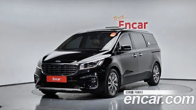 Kia The New Carnival 2020 Черный из Кореи