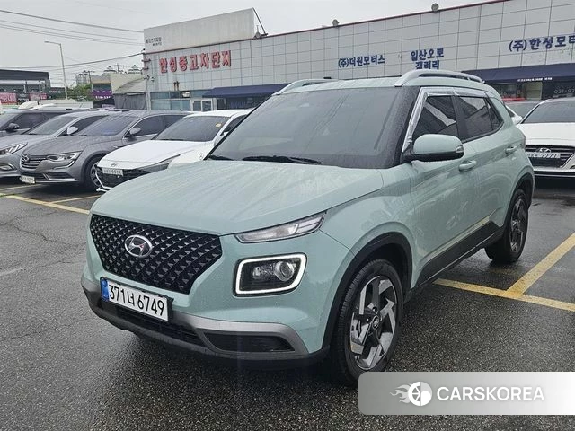 Hyundai Venue 2025 Синий нефрит из Кореи
