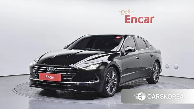 Hyundai Sonata (DN8) 2019 Черный из Кореи