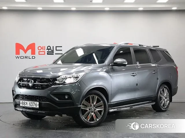 Ssangyong Rexton Sports 2018 Серый из Кореи