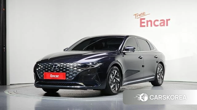 Hyundai The New Grandeur IG Hybrid 2021 Синий из Кореи