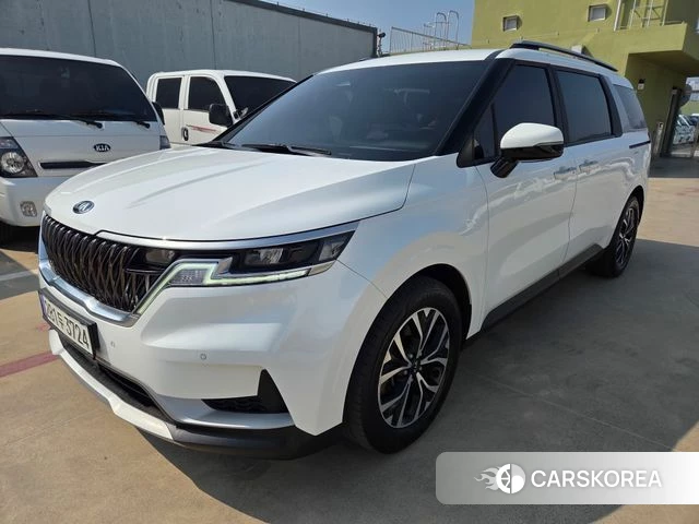 Kia Carnival 4th generation 2021 Белый из Кореи