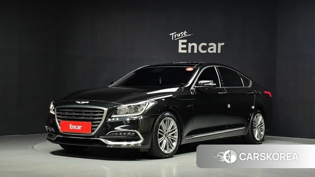 Genesis G80 2018 Черный из Кореи