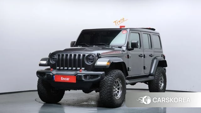 Jeep Wrangler (JL) 2021 Серый из Кореи