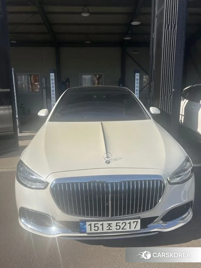 Mercedes-Benz S-Class W223 2021 Белый из Кореи