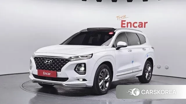 Hyundai Santa Fe TM 2018 Белый из Кореи