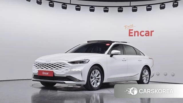 Kia K8 2022 Белый из Кореи