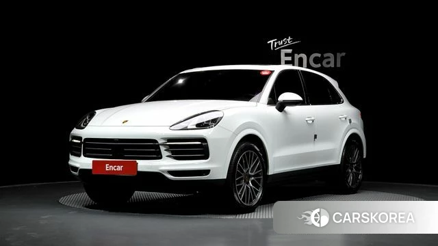 Porsche Cayenne (PO536) 2022 Белый из Кореи