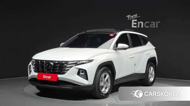 Hyundai Tucson (NX4) 2021 Белый из Кореи