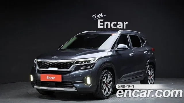 Kia Seltos 2019 Серый из Кореи