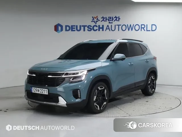 Kia The New Seltos 2023 Синий из Кореи