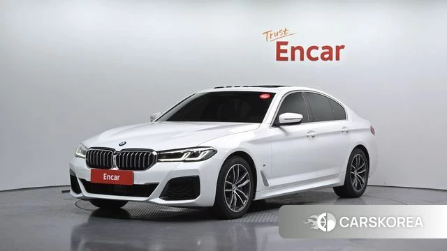 BMW 5 Series (G30) 2021 Белый из Кореи