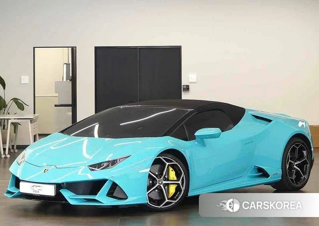 Lamborghini Huracan 2023 Небесно-голубой из Кореи