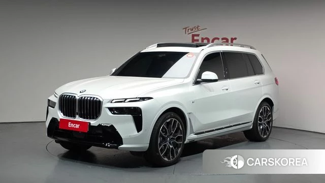 BMW X7 (G07) 2025 Белый из Кореи
