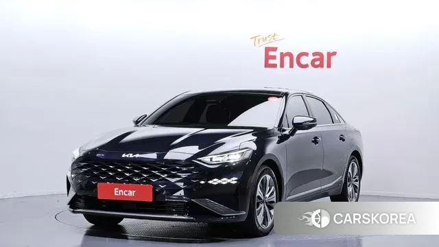 Kia K8 Hybrid 2023 Синий из Кореи